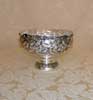 Antique Silver Flowered Bowl